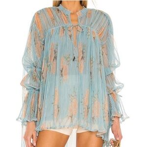 Free People Dahlia Tunic in Dark Combo size M